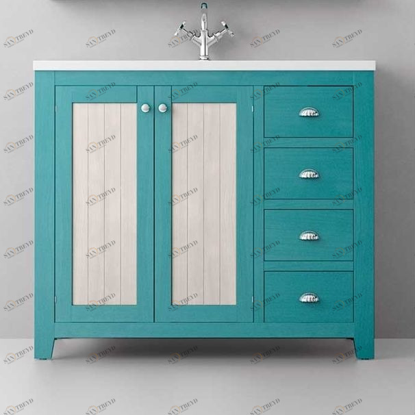 Avila Dos Тумба напольная с раковиной RUSTICO 100 Color 29+28 COLONIAL COUNTRY 03161200120558N2928