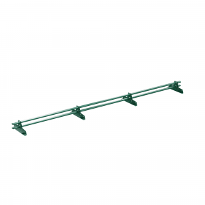 82923734 Снегозадержатель для металлической кровли трубчатыйRAL 6005 зеленый