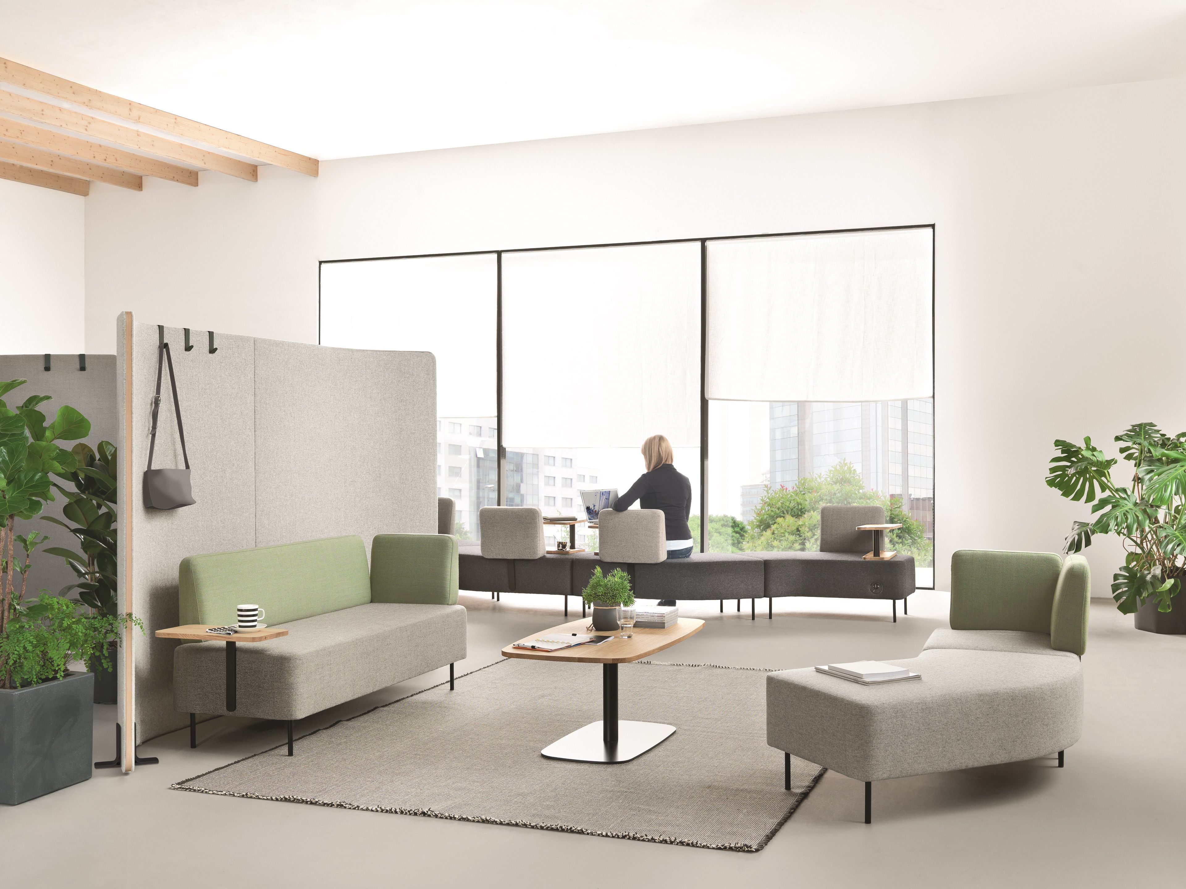 Скамейка из ткани Martex ядро ARCH-00067898 - Вид №1