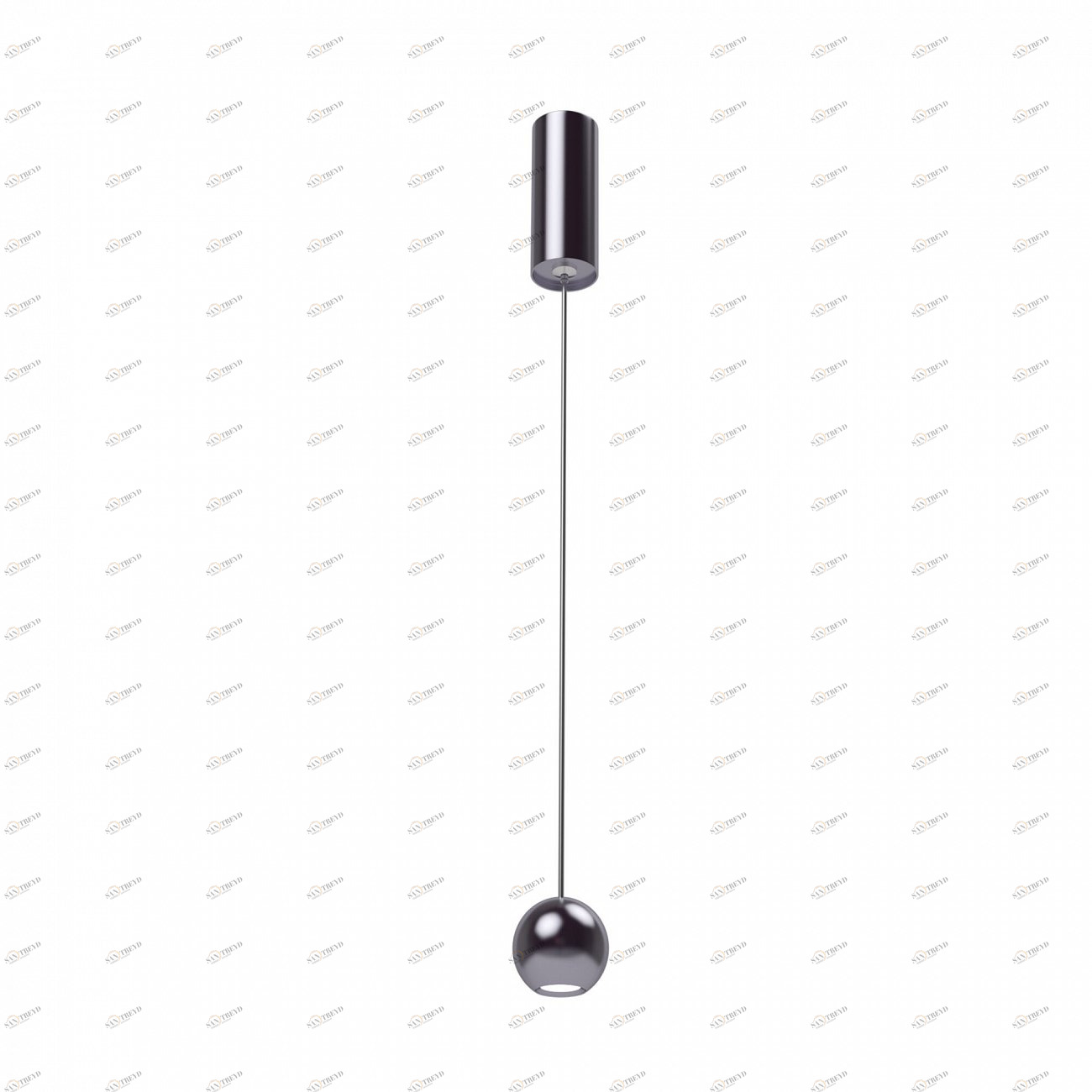 Светильник подвесной светодиодный 215 см графит Harmat P067PL-L5GF3K TECHNICAL PENDANT 00-3957083 Черный 