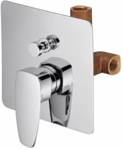 JUSTIME Встраиваемый смеситель для душа с переключателем Pan ii 6779-xw-80cp