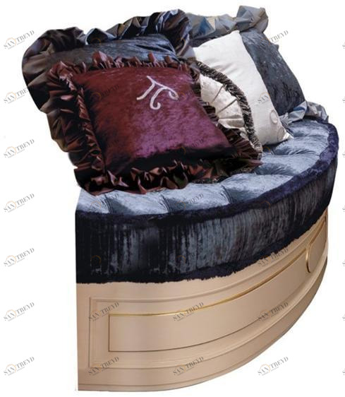 Martini Interiors Круглая скамья, обитая тканью Emozioni sun-id-1412577