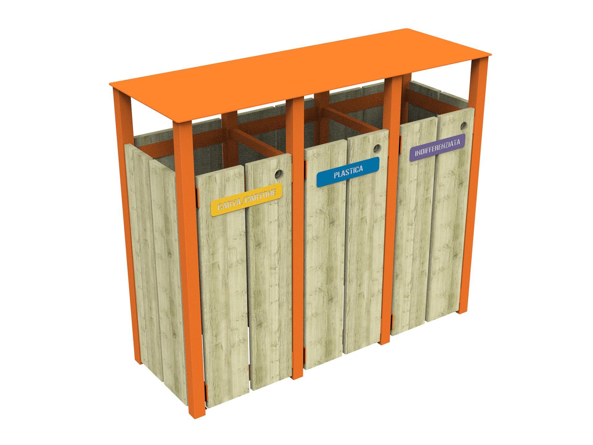 2-слойная корзина для мусора Lazzari MONTANA ARCH-00148501 - Вид №4