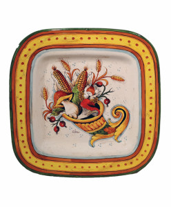 Tifdn27b Tifernoit Тарелка из рога изобилия Ceramiche