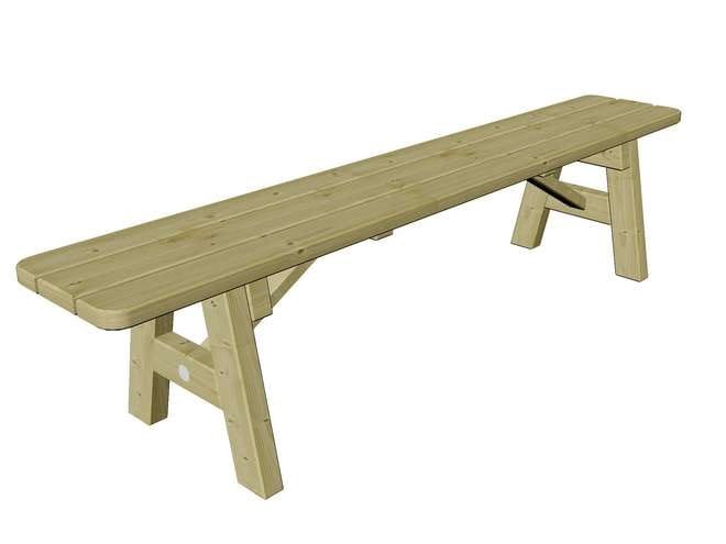 Садовая скамейка из сосны Pircher SIRMIONE ARCH-00062731 - Вид №5