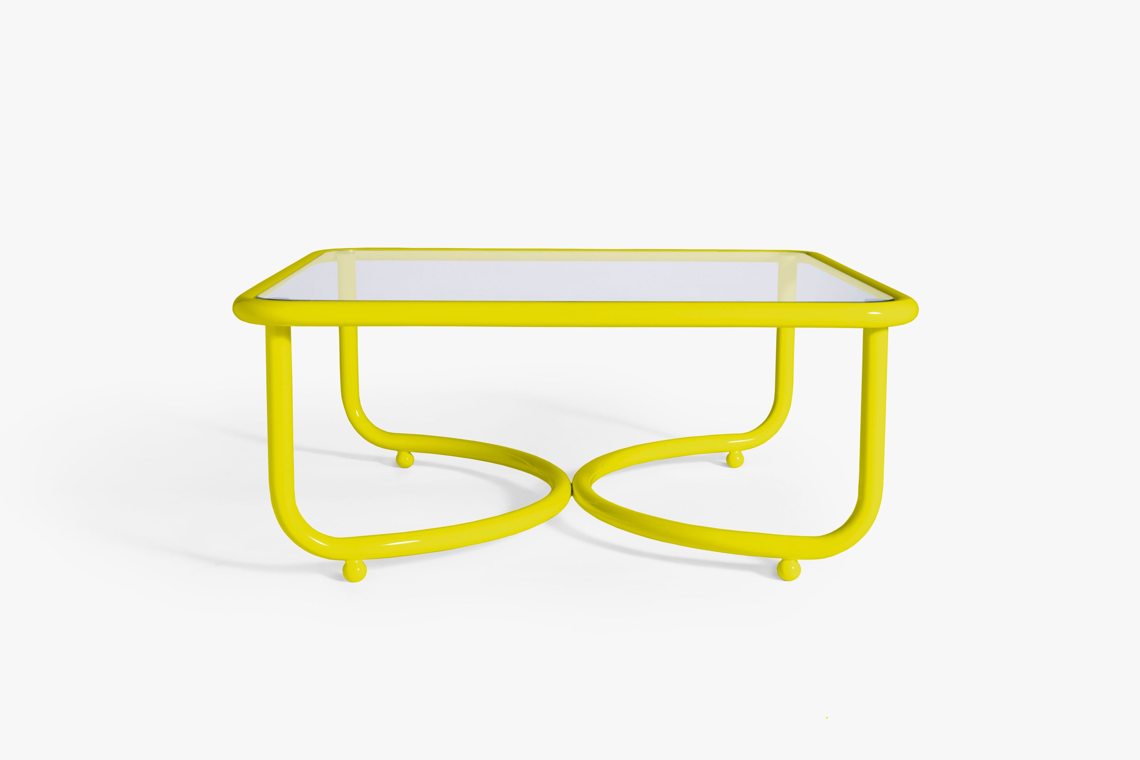 Квадратный садовый стол из нержавеющей стали и стекла Exteta Locus Solus ARCH-00090760 - Вид №14