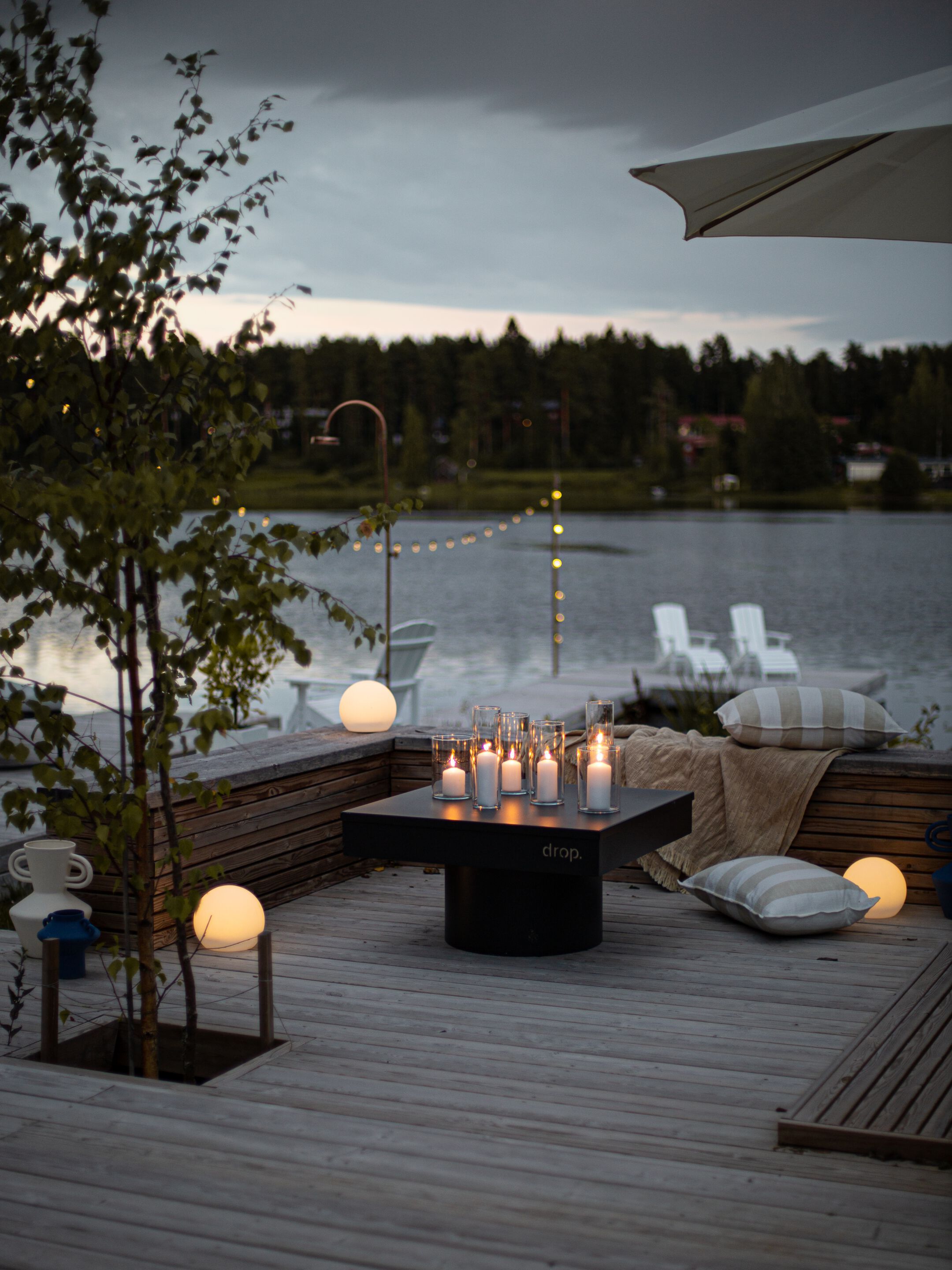 Камин из нержавеющей стали Drop DESIGN FIRE ARCH-00036201 - Вид №3