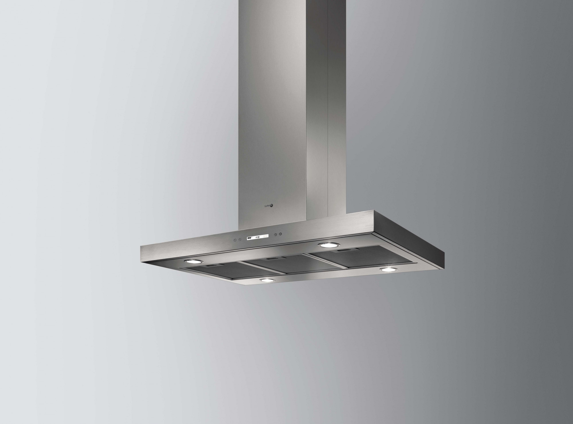 SPOT PLUS ISLAND IX/A/90-PRF0097375A Вытяжки / декоративный дизайн, островная, 90х60 см, 1200 куб.м., электронное управление, дисплей, нержавеющая сталь Elica 