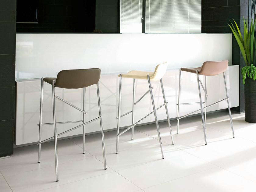 Midj Барный стул с обивкой Trampoliere sun-id-1366425 - Вид №1