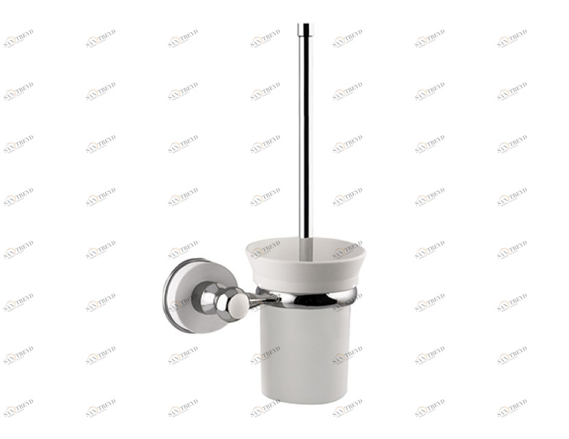 063084.000.50 Держатель для туалетной щетки с твердой поверхностью Яркий хром Mestre 