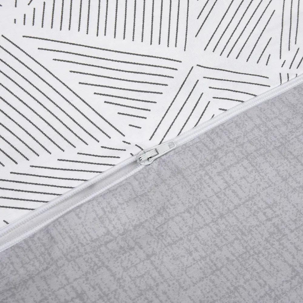 Комплект постельного белья Eclair Маркато евро сатин разноцветный STLM-2012706 - Вид №3