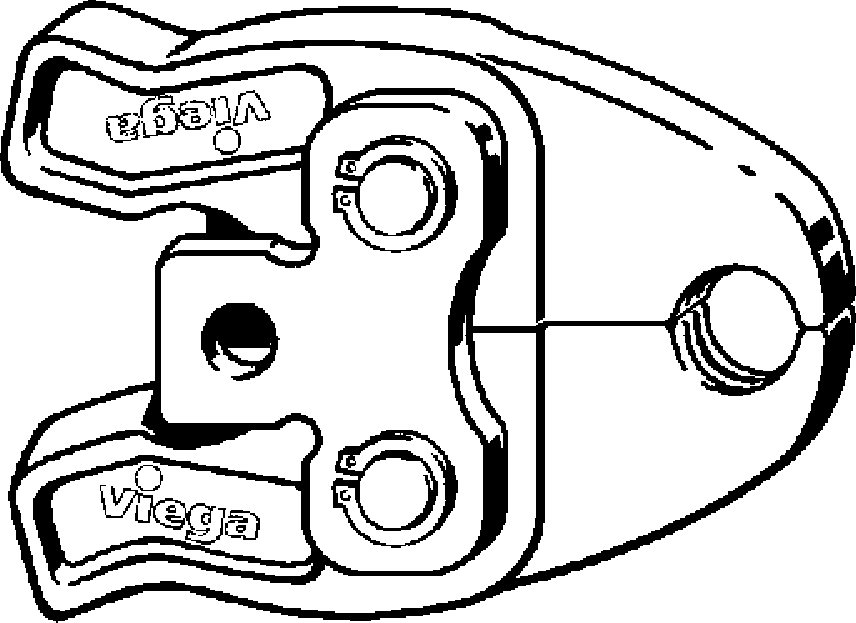 485 580 Модель 2484.7 Трубопроводные системы  Системные пресс-инструменты  Системные пресс-клещи Picco  Трубопроводные системы из пластика Santreyd  - Вид №1