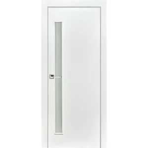 Дверь межкомнатная остекленная финиш-бумага ламинация цвет белый 90x200 см