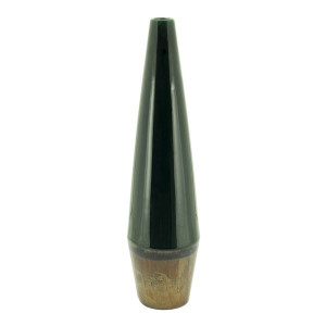 201115-86 ABHIKA ВАЗА МОКУ ВЫСОКАЯ DARK GREEN