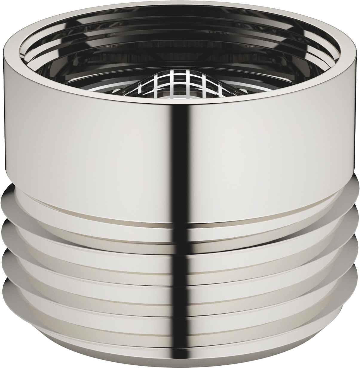 Переходник для душевого отвода 3/8" x 1/2" - Платиновый