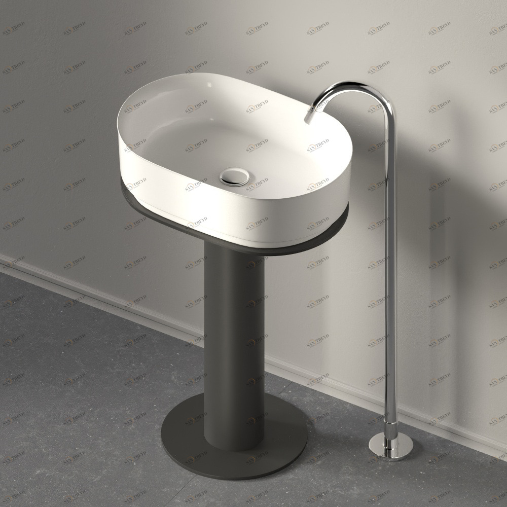 ACER0709EZG Пьедестал для раковины овальная Agape Immersion