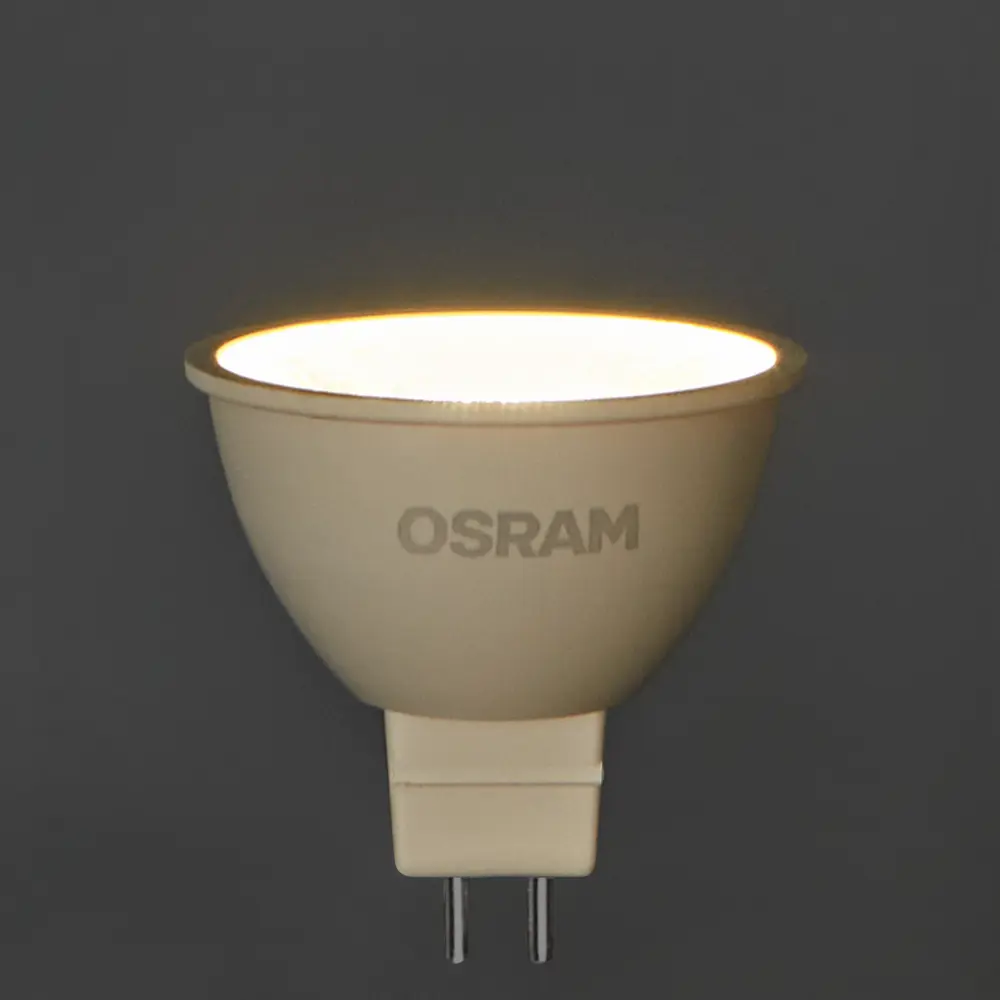 Лампа светодиодная Osram LSMR1650110 GU5.3 5 Вт/827 теплый белый свет 89402753 STLM-2000895  - Вид №2