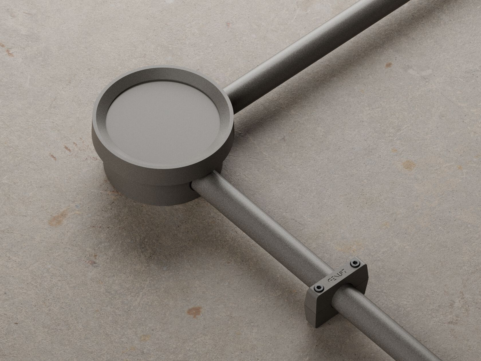 Окрашенная алюминиевая распределительная коробка Genuit Graphite ARCH-00029746 - Вид №1