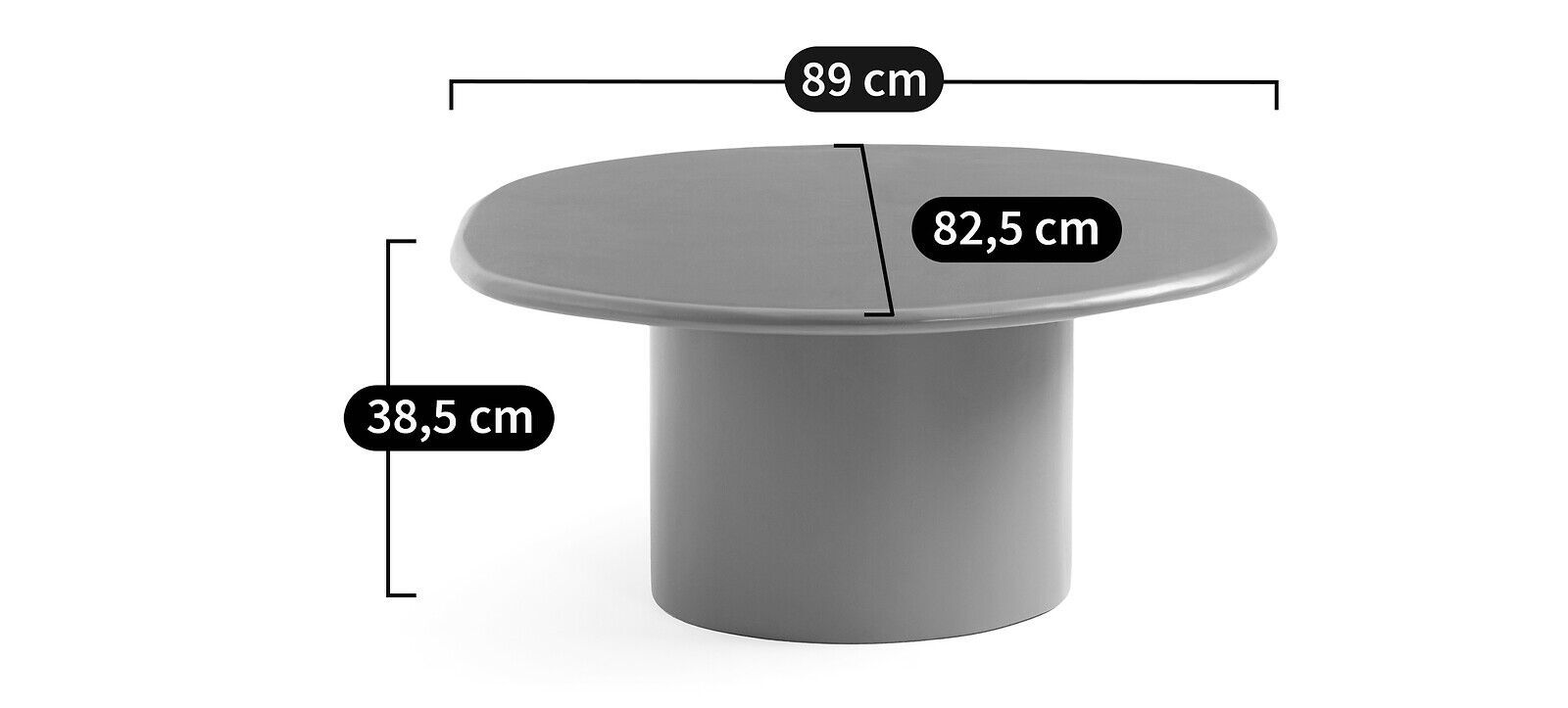 Журнальный столик из манго AMPM OREUS ARCH-00008349 - Вид №5