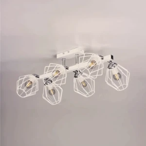 Люстра потолочная Дрим РС21514 6 ламп 18 м² цвет белый