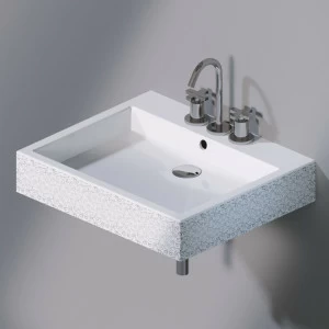 L255400 Подвесная раковина настенная прямоугольная A. e T. Italia  белая