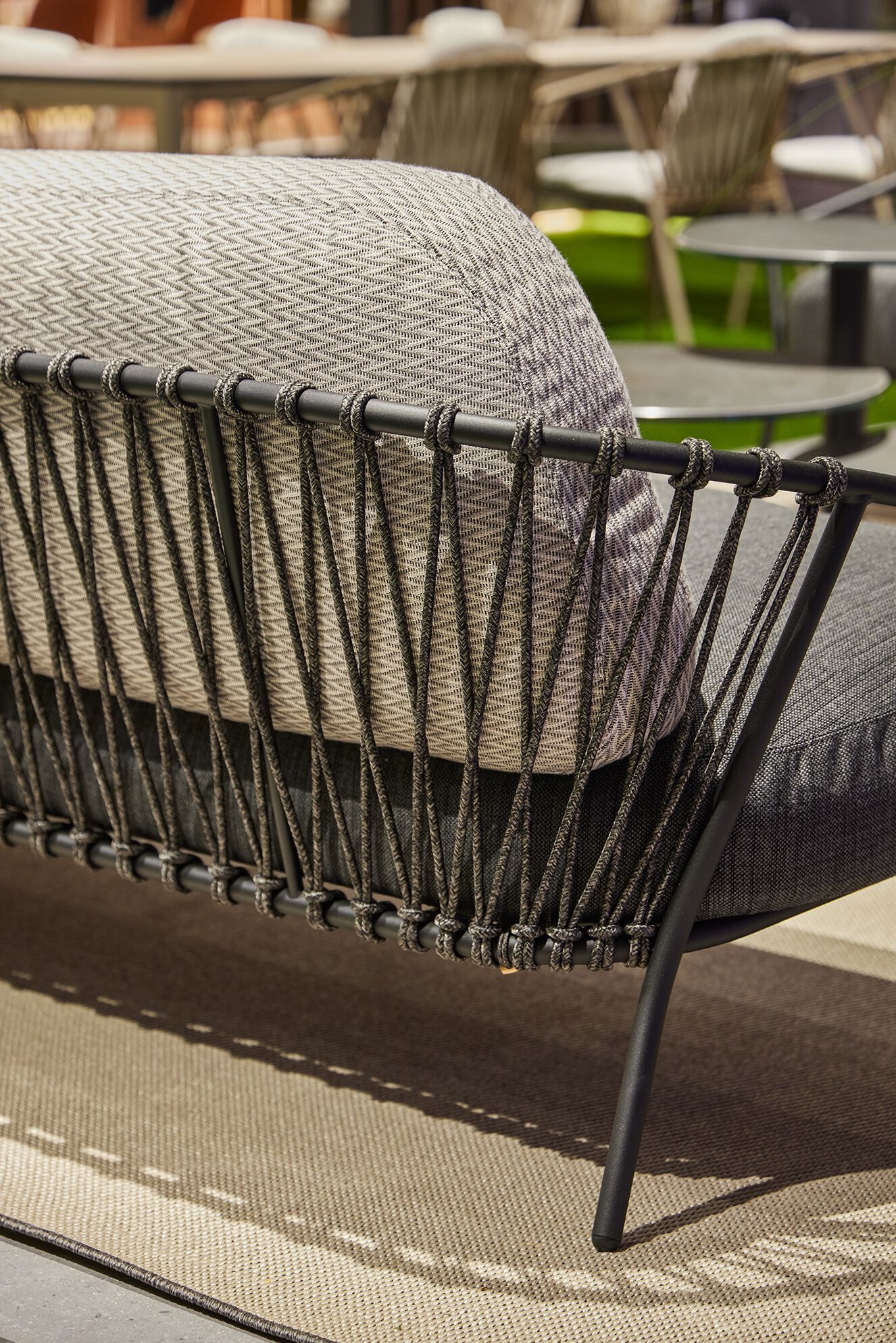 Садовый стул из нержавеющей стали MUSOLA Baga ARCH-00073170 - Вид №8