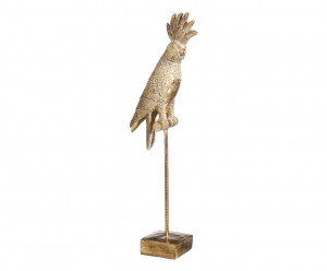 DZ-107-386 ДЕКОР НАСТОЛЬНЫЙ ПОПУГАЙ TO4ROOMS