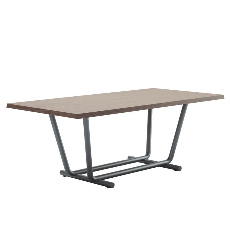 Стальной и деревянный стол ALMA DESIGN Paloalto ARCH-00053702 - Вид №2