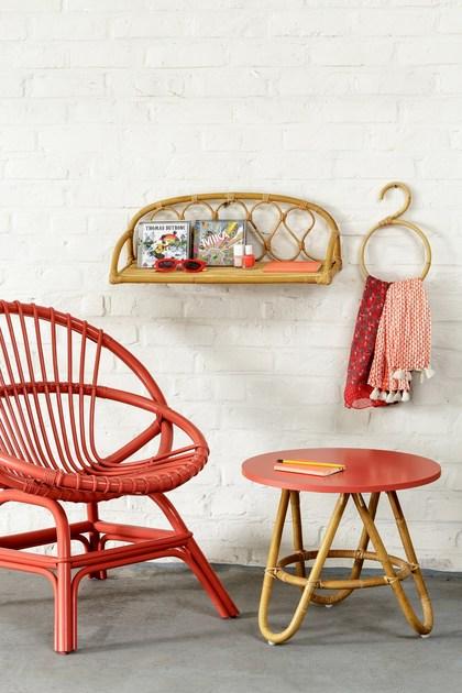 Kok Maison Круглый лакированный журнальный столик Vintage sun-id-1399561 - Вид №1