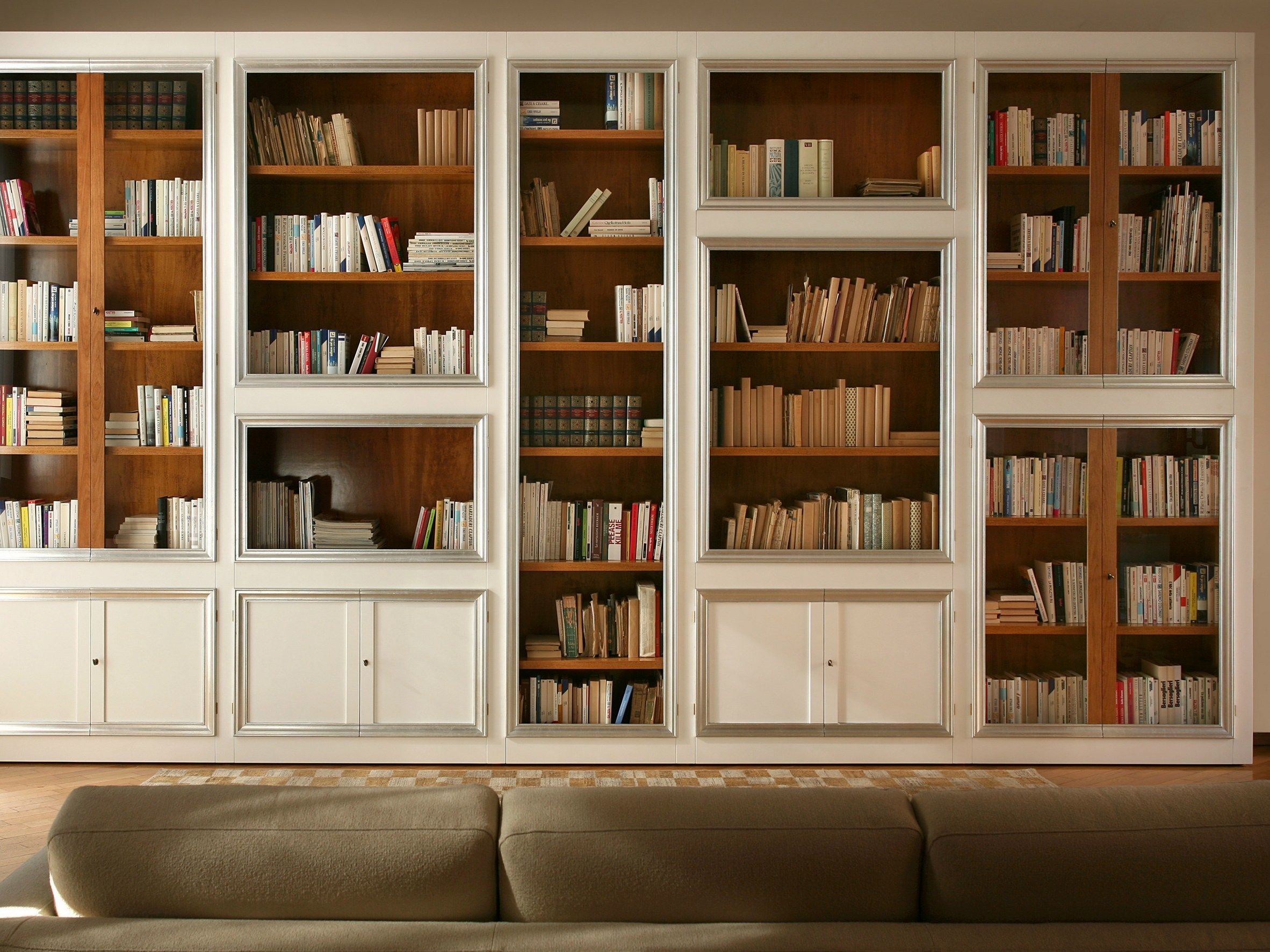 Секционный книжный шкаф из вишни Morelato Maschera ARCH-00115009 - Вид №3