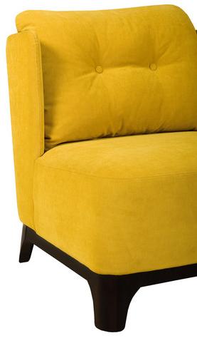 Sits Стеганое кресло с тканевой обивкой sun-id-1356389 - Вид №2