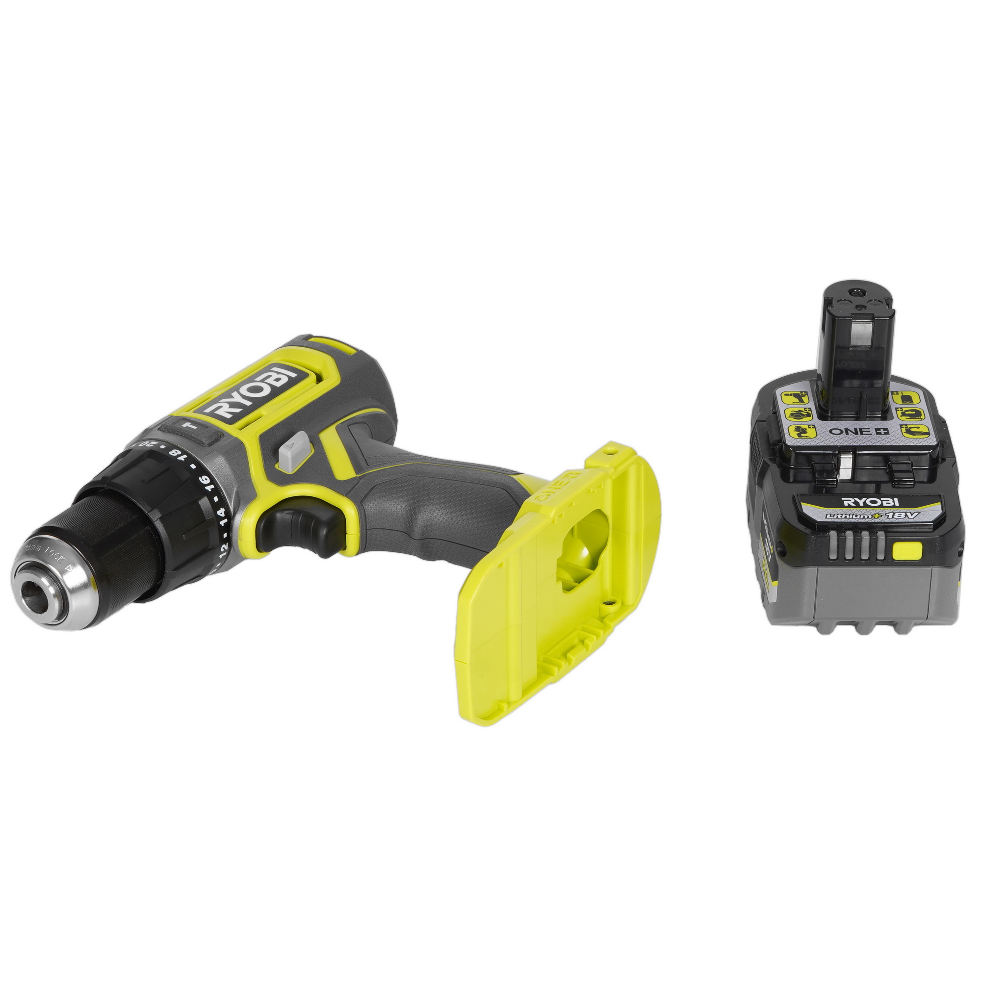 Дрель-шуруповерт Ryobi RPD18-2C52S ONE+ 18V 5481192 STDN-0047977 - Вид №5