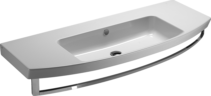 7724111 Встроенная раковина под столешницу овальная GSI ceramica Norm - Вид №1
