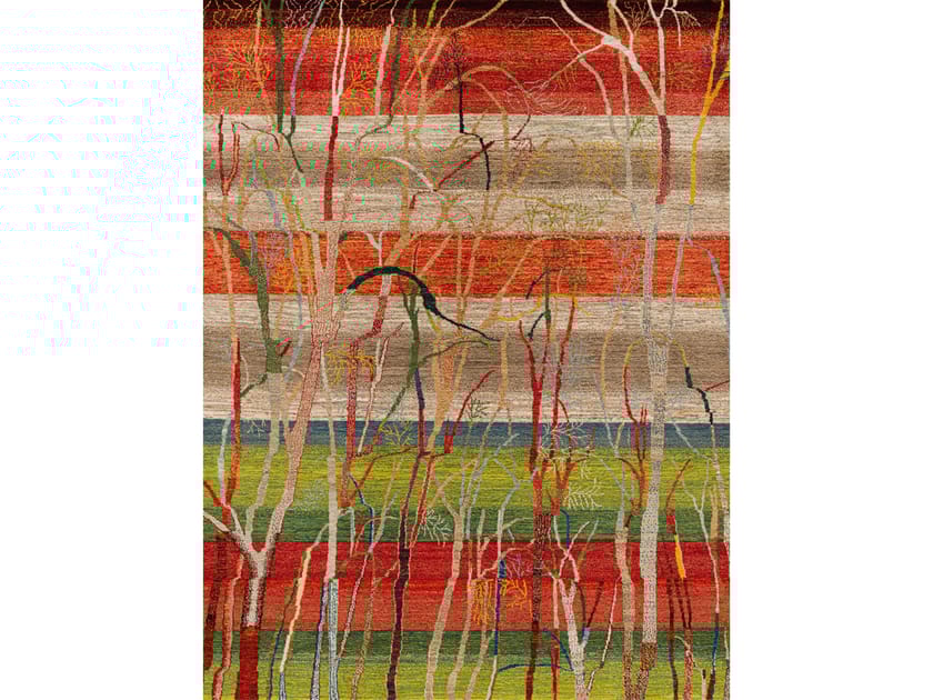 Шерстяной ковер ручной работы Zollanvari Transitional Tribal ARCH-00045934