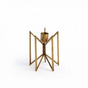 Подсвечник металлический золотистый Cassius от La Forma LA FORMA CASSIUS 00-3865145 Золото