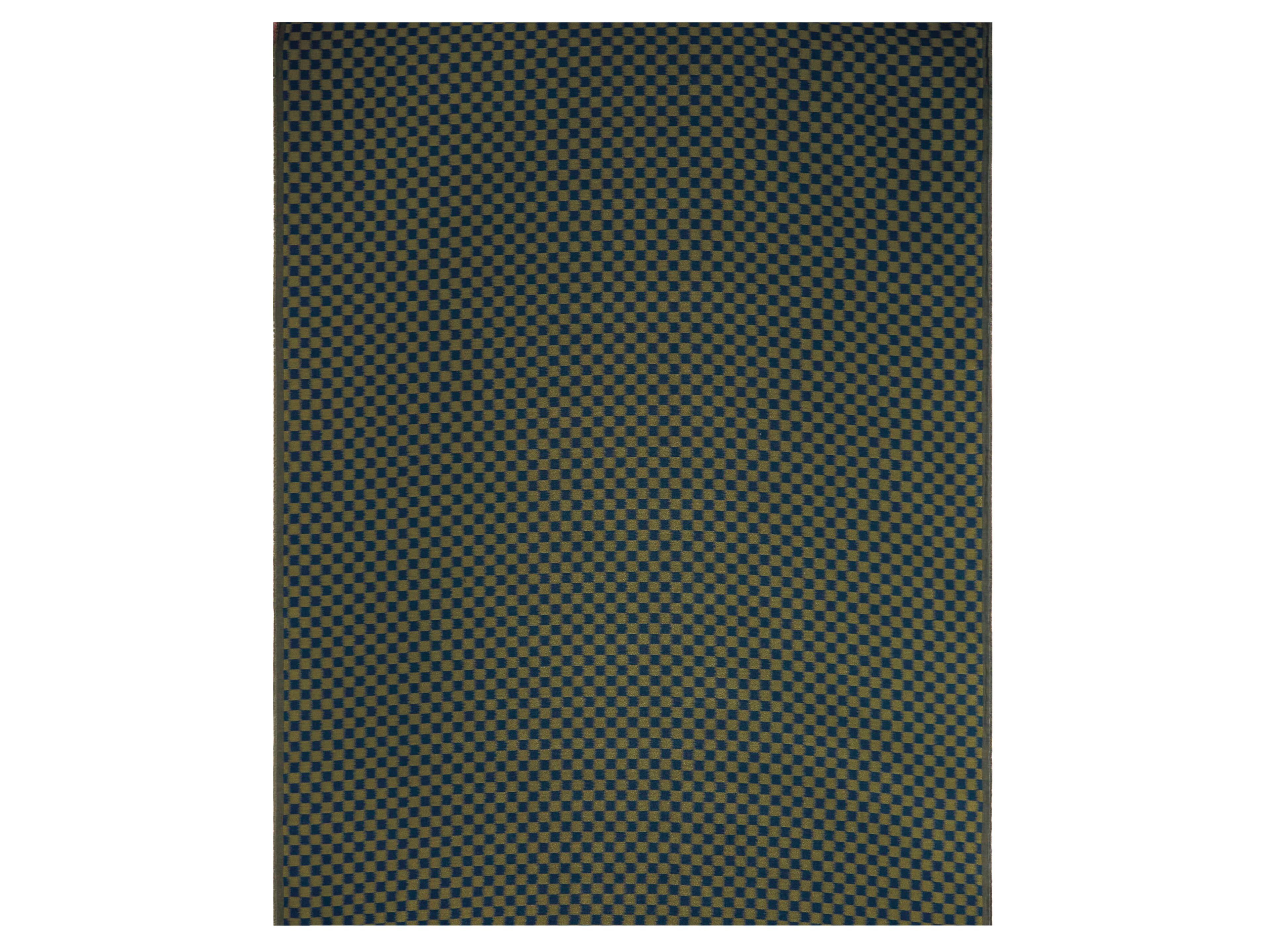 Жаккардовая клетчатая ткань K-3 CHIYOGAMI 502 ARCH-00141677 - Вид №1