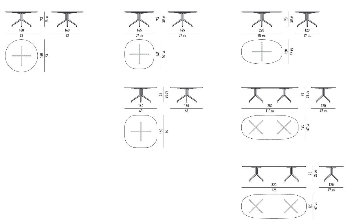 Стол Minotti CLAYDON ARCH-00030866 - Вид №4