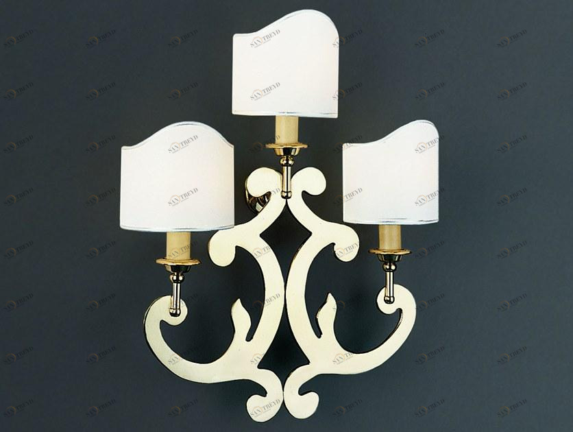 OFFICINACIANI Настенный светильник непрямого действия из латуни  Hl1028wa-3ot 