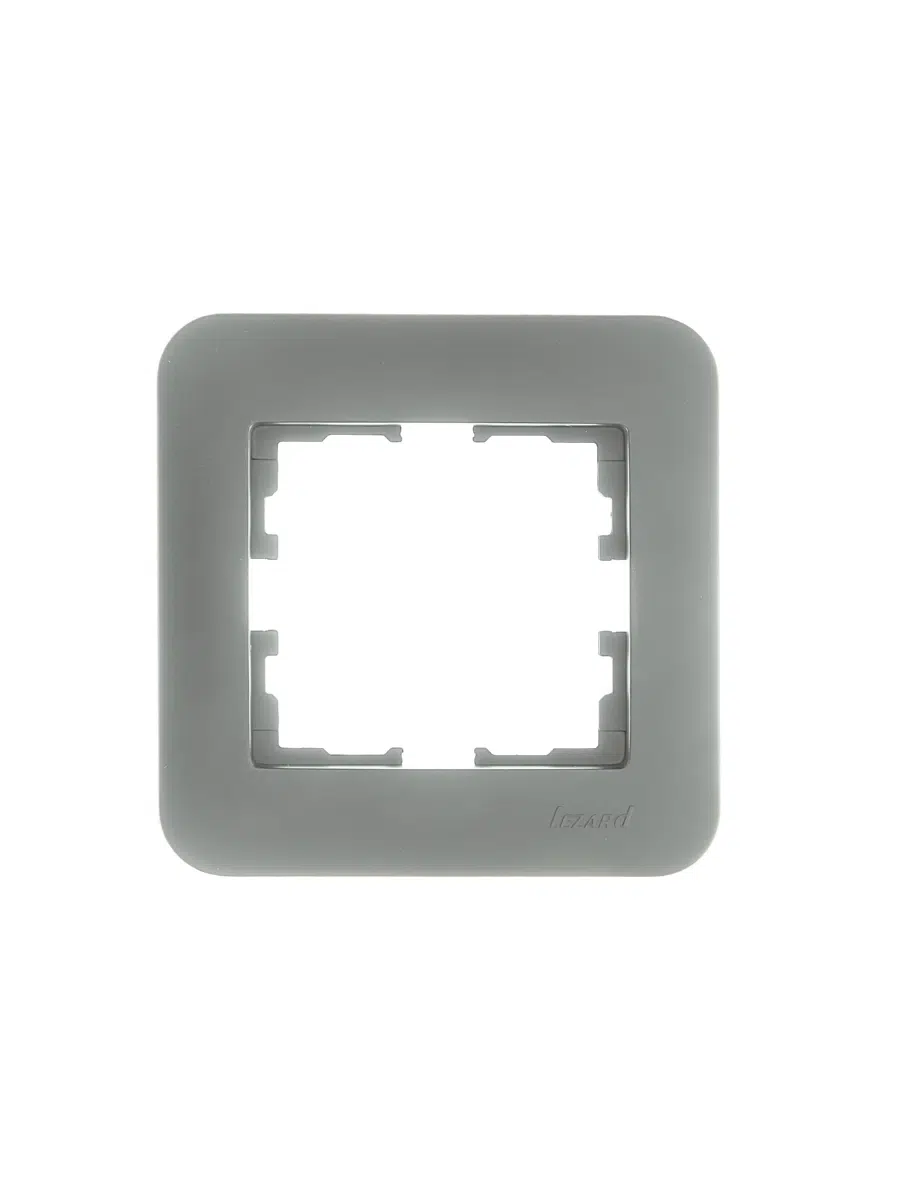 ASTI Рамка 1-ая горизонтальная б/вст платина LEZARD 7081-3500-146