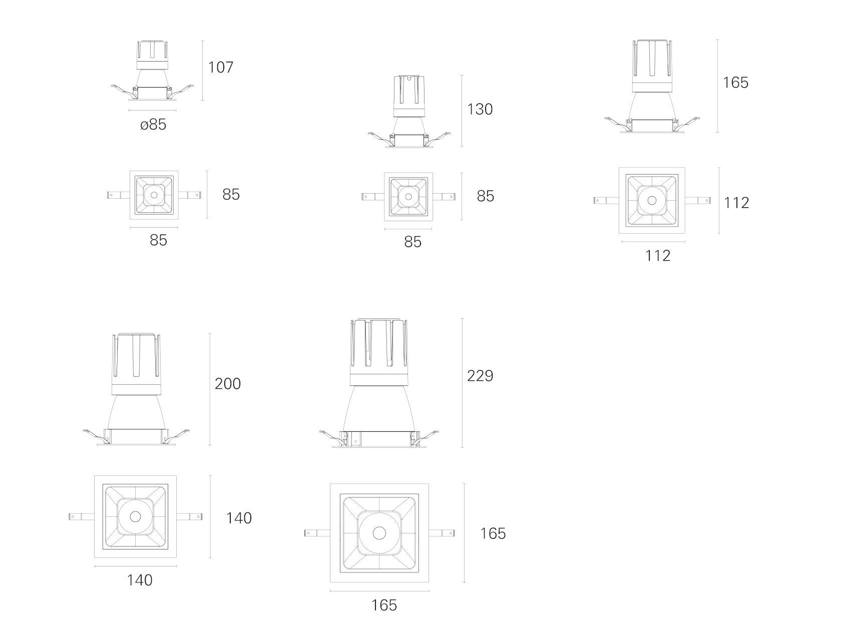 Квадратный светодиодный светильник PAN Nemo ARCH-00083249 - Вид №6