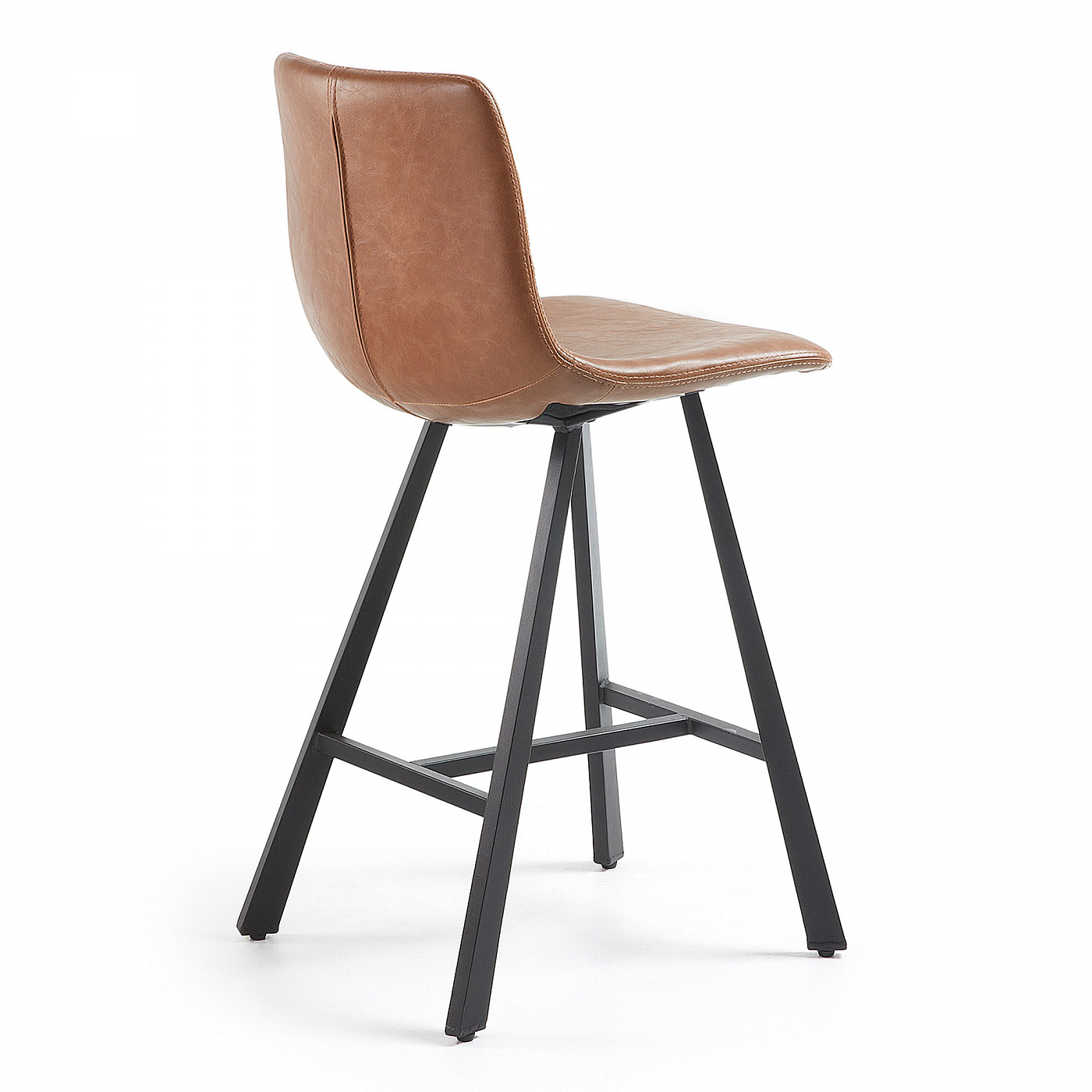 052931 Полубарный стул Trac коричневый La Forma Trap  - Вид №1