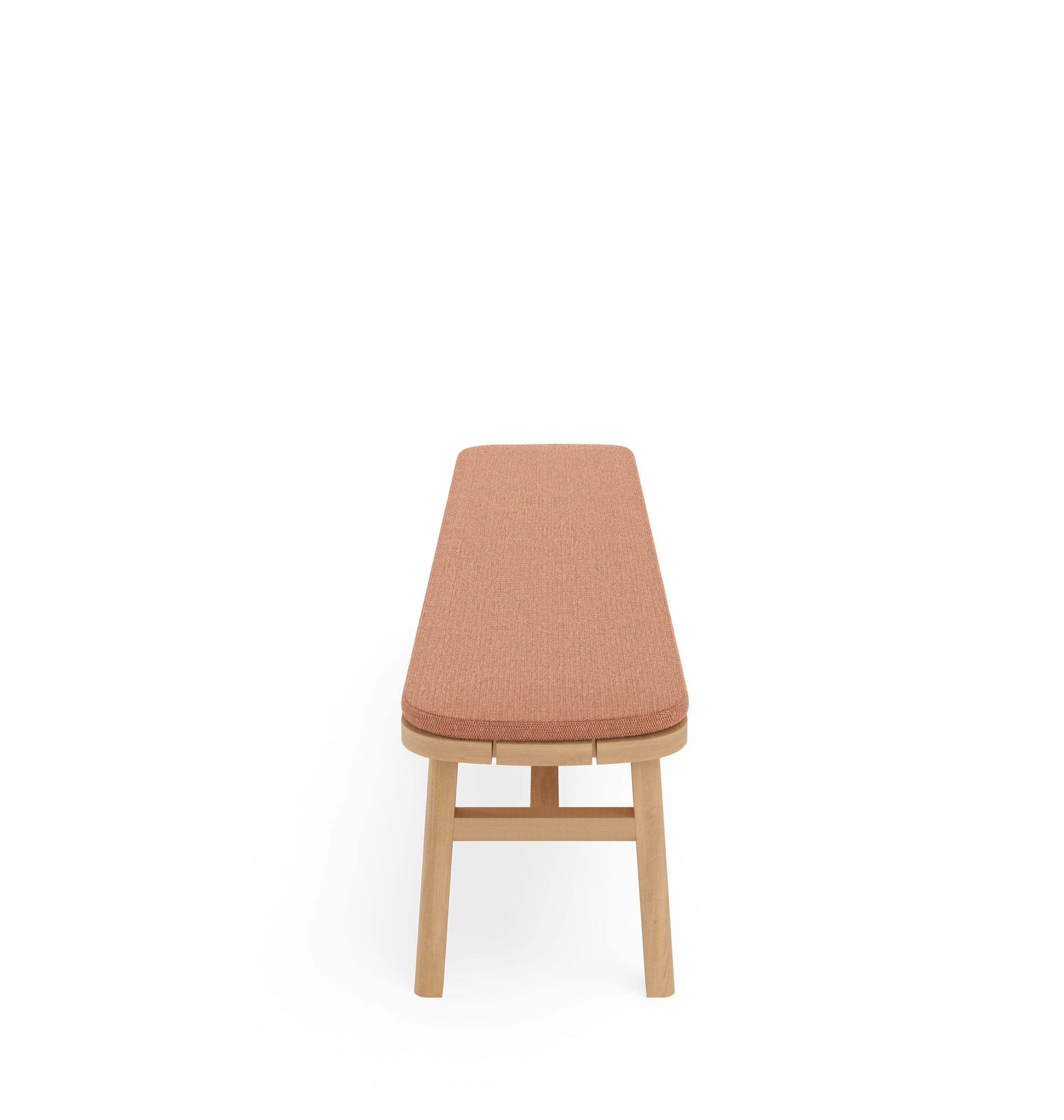 Садовая скамейка из тикового дерева с подушками Sunbrella FJAKA Oaza ARCH-00111745 - Вид №1