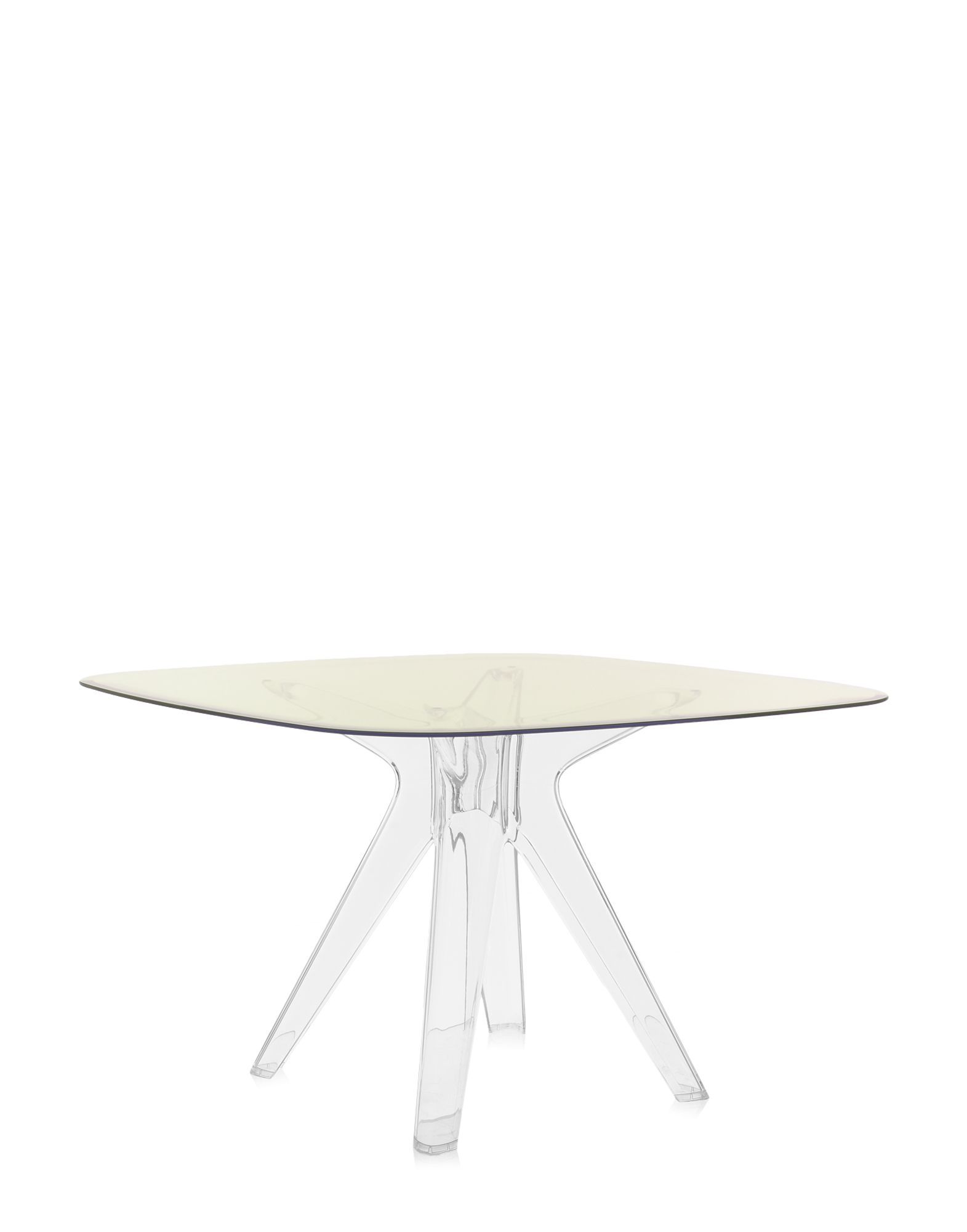 Квадратный стол из хрусталя и инженерного пластика Kartell SIR GIO ARCH-00107757 - Вид №18