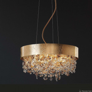 Masiero OLA S6 60 F01 foglia oro люстра подвесная