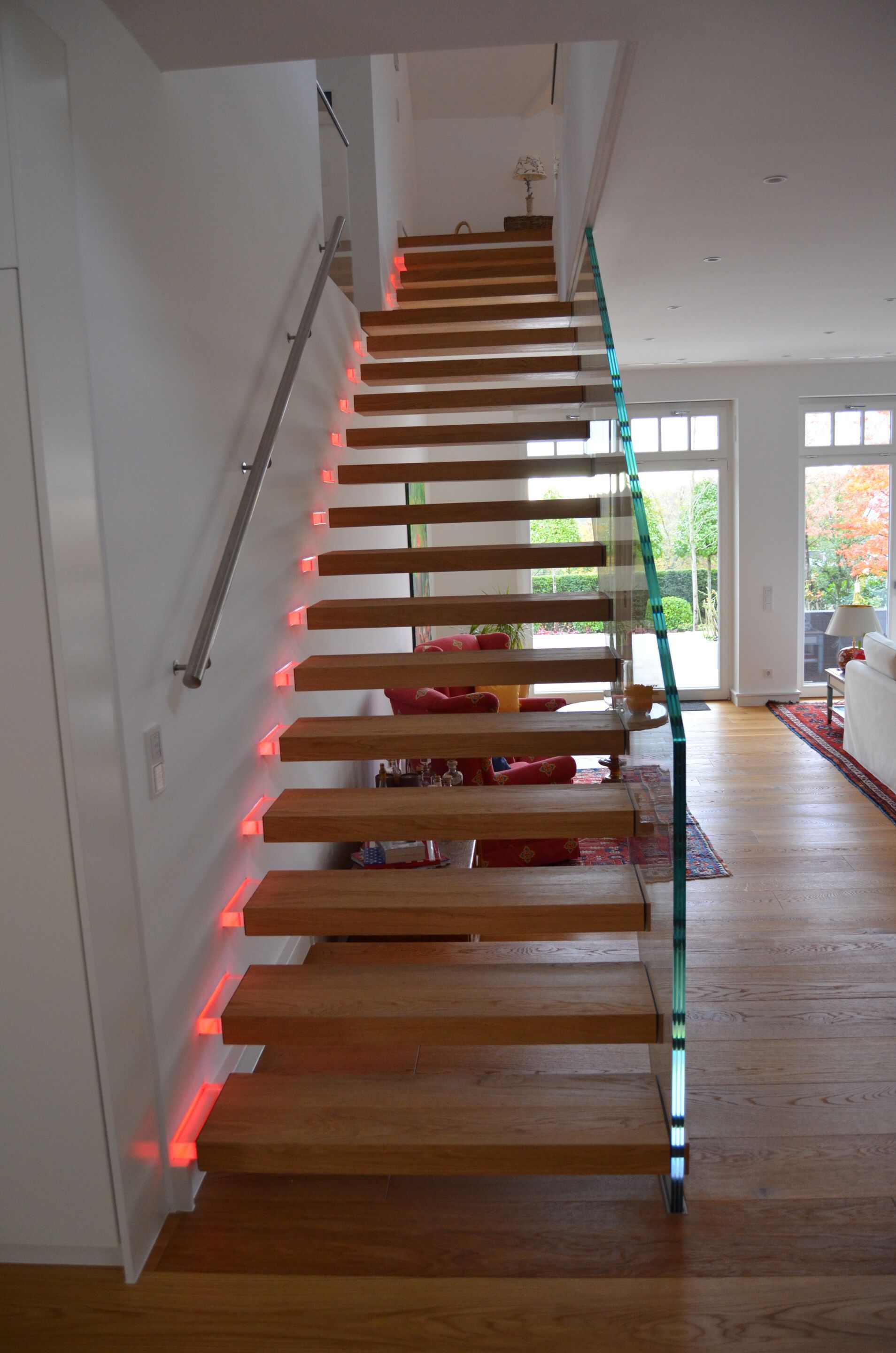 Консольная лестница со светодиодом Siller Treppen Mistral ARCH-00116436 - Вид №2