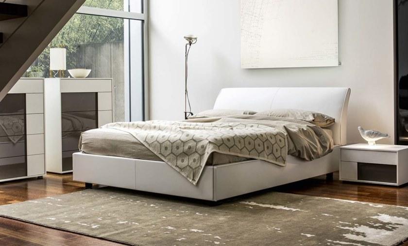 ZANETTE Прикроватная тумбочка из лакированной древесины с ящиками Kairo sun-id-1485331 - Вид №1