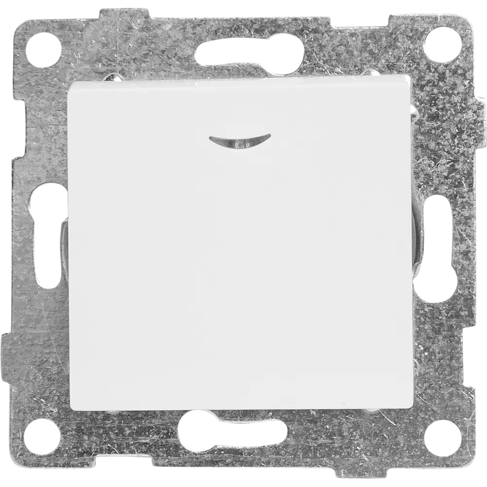 GUSI Electric — Встраиваемый выключатель с индикатором, 1 клавиша 83864209 Ugra STLM-0045148 - Вид №1