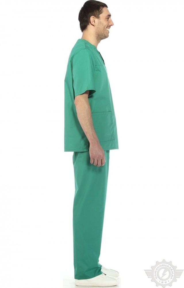 66146 Костюм "Спец" зеленый  Медицинская одежда  размер 44-46/170-176 Спецодежда  - Вид №7