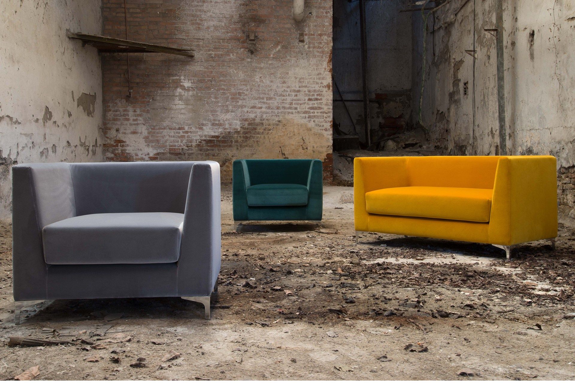 2-местный контрактный диван Domingo Salotti ARCH-00139252 - Вид №3