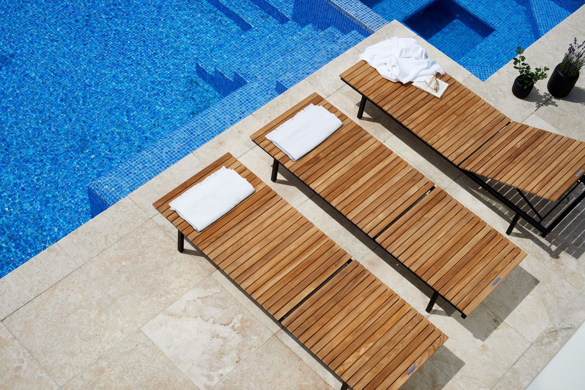 Садовая кровать из тикового дерева Skargaarden Häringe ARCH-00111216 - Вид №3